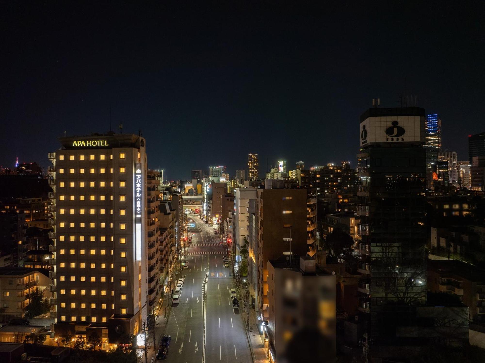 Apa Hotel Nishiazabu Tokyo Dış mekan fotoğraf